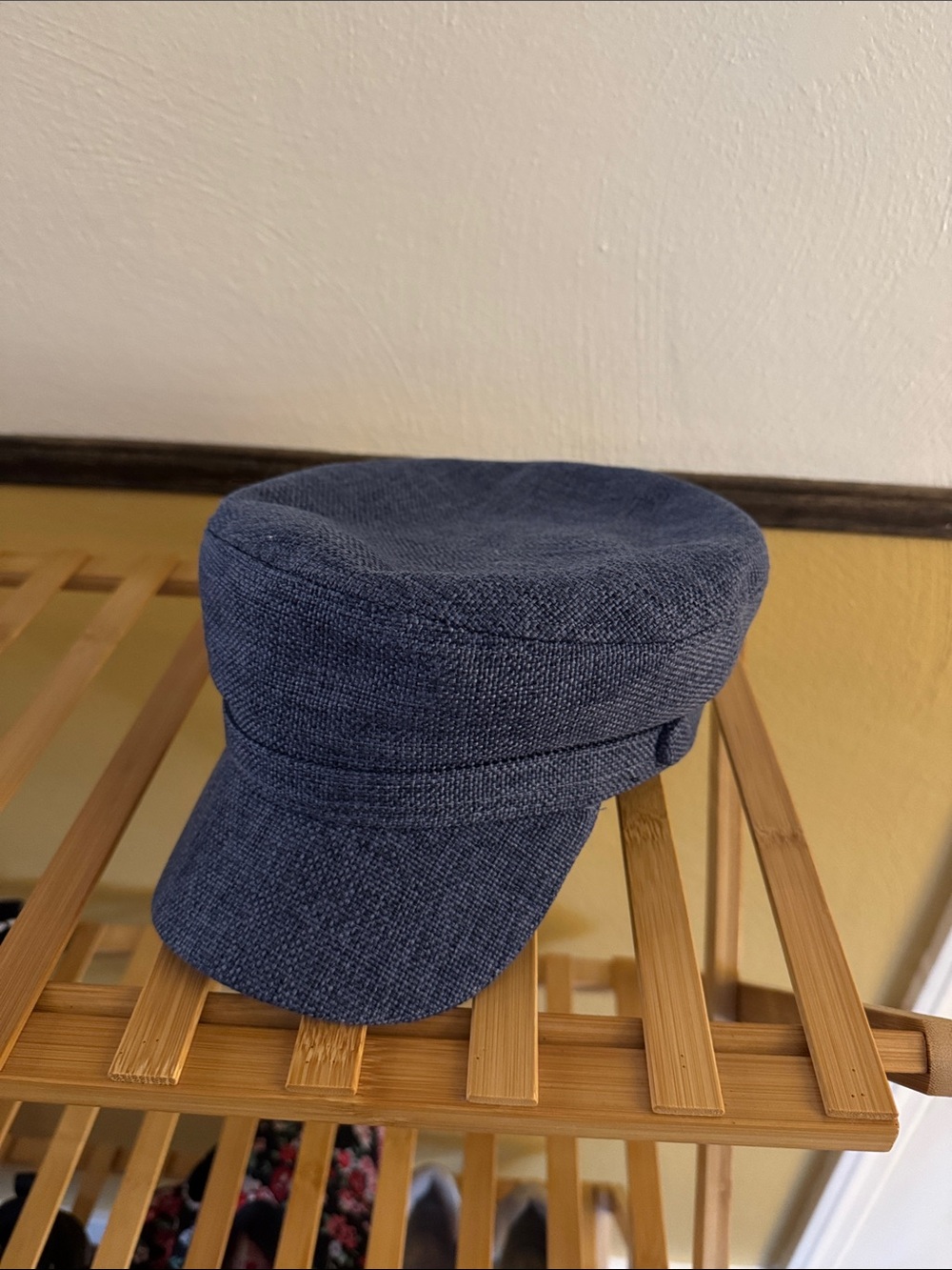 Women’s Navy Blue Baker Boy Cap